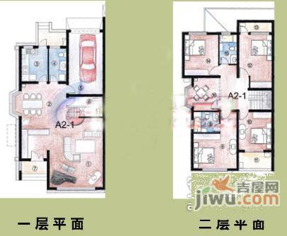 涵合园4室2厅2卫220㎡户型图