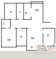 仕嘉名苑4室2厅2卫230㎡户型图