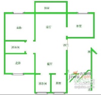 环龙新纪园3室2厅2卫145㎡户型图