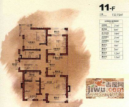 俐马花园4室3厅3卫498㎡户型图