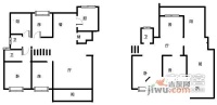 金桥爱建园5室3厅3卫217㎡户型图