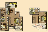 上海之窗御景园4室3厅3卫200㎡户型图