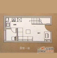九阳滨江酒店式公寓1室1厅1卫72㎡户型图