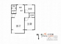 电机五村2室1厅1卫70㎡户型图