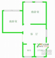 天星苑3室2厅2卫125㎡户型图