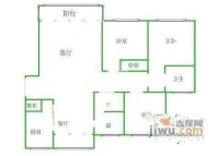 虹鹿一公寓2室2厅1卫68㎡户型图
