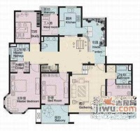 明申花园4室2厅2卫319㎡户型图