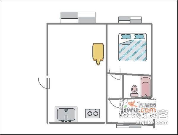 虹桥汇秀苑2室2厅2卫120㎡户型图