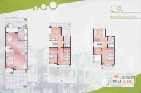 万科红郡4室3厅3卫305㎡户型图