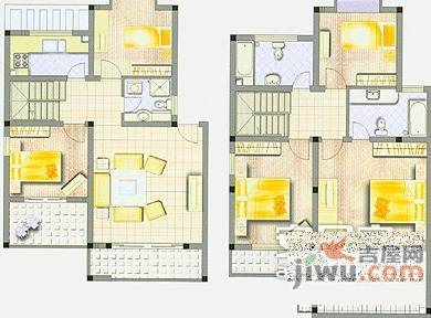 半岛豪门5室2厅3卫358㎡户型图