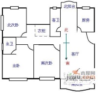 虹山半岛4室3厅3卫294㎡户型图