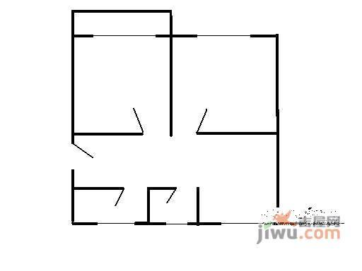 虹梅南苑3室1厅1卫户型图