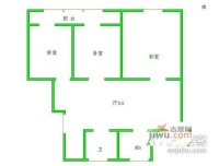 西环一村3室1厅1卫78㎡户型图
