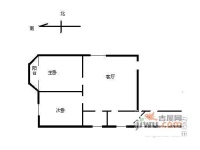 银霄大厦2室2厅1卫110㎡户型图