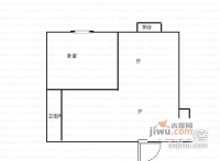 兰园小区1室1厅1卫96㎡户型图