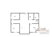 浦东明珠小区3室2厅1卫91㎡户型图