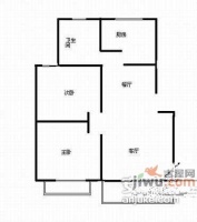 新德四村2室1厅1卫68㎡户型图