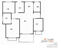 华盛名门4室2厅2卫户型图