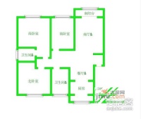 丰舍东苑3室2厅2卫120㎡户型图