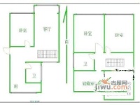 南江苑3室3厅2卫142㎡户型图