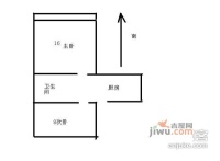 齐七小区1室1厅1卫45㎡户型图