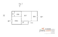 锦福苑2室2厅1卫71㎡户型图