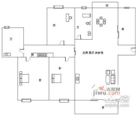 上南花城5室2厅2卫188㎡户型图