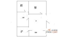 伟丰新村2室1厅1卫61㎡户型图