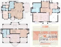 棕榈泉花园4室2厅3卫593㎡户型图