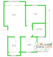 通昌苑2室2厅1卫户型图