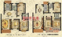 黄山新苑3室2厅2卫161㎡户型图