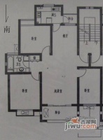 伟业金锦苑二村4室2厅2卫148㎡户型图