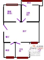 金浜新村2室2厅1卫93㎡户型图