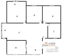 高行馨苑3室1厅1卫117㎡户型图