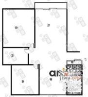 张杨南苑2室2厅1卫72㎡户型图