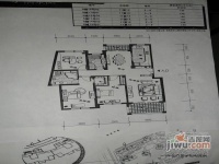 当代清水园3室2厅2卫150㎡户型图