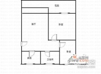 申竹大楼2室1厅1卫70㎡户型图