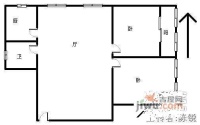 新德公寓2室1厅1卫89㎡户型图
