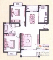 新理想家园2室2厅1卫116㎡户型图
