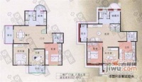 锦福公寓4室2厅2卫360㎡户型图