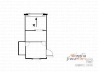 双阳一村1室1厅1卫47㎡户型图