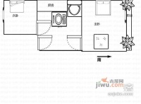 姚家桥小区2室1厅1卫64㎡户型图