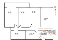 文化花园清华苑4室2厅2卫176㎡户型图