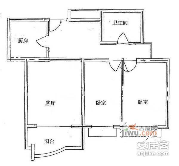 顺达苑4室2厅2卫183㎡户型图