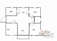 望春都市家园3室2厅1卫137㎡户型图