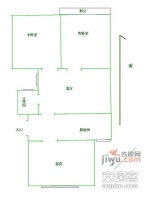 九州花苑3室1厅1卫110㎡户型图