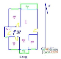 东茂家苑4室2厅2卫165㎡户型图