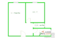 靖宇大楼2室1厅1卫80㎡户型图