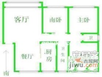 兰馨雅苑3室2厅2卫户型图