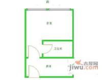 广远新村小区1室0厅1卫32㎡户型图